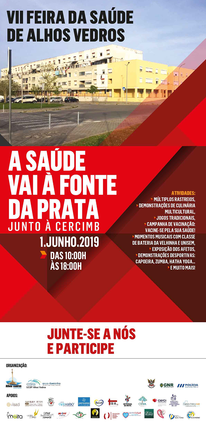 Cartaz VII Feira da Saúde de Alhos Vedros