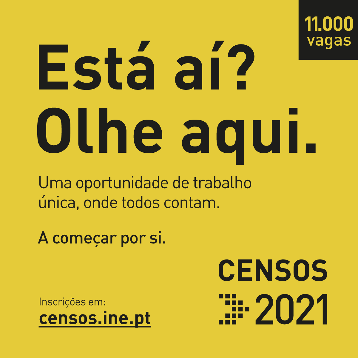 Recrutamento Censos 2021