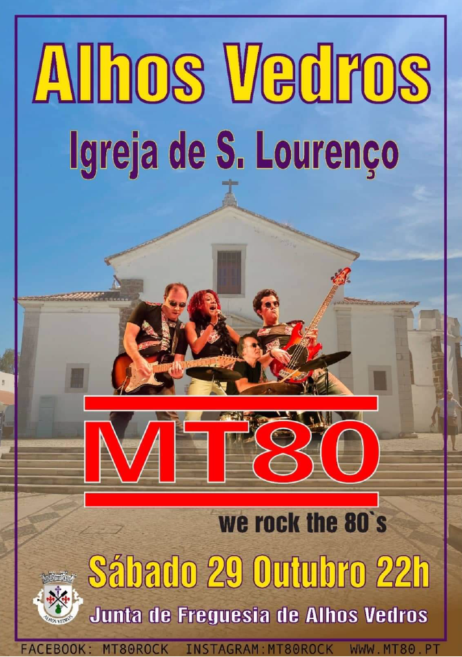 We rock the 80's - Alhos Vedros