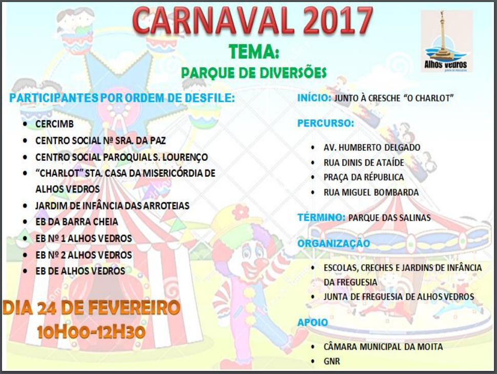 Carnaval Alhos Vedros 2017